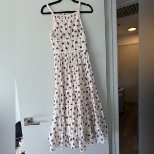 Free People Floral Sleeveless Maxi Dress
